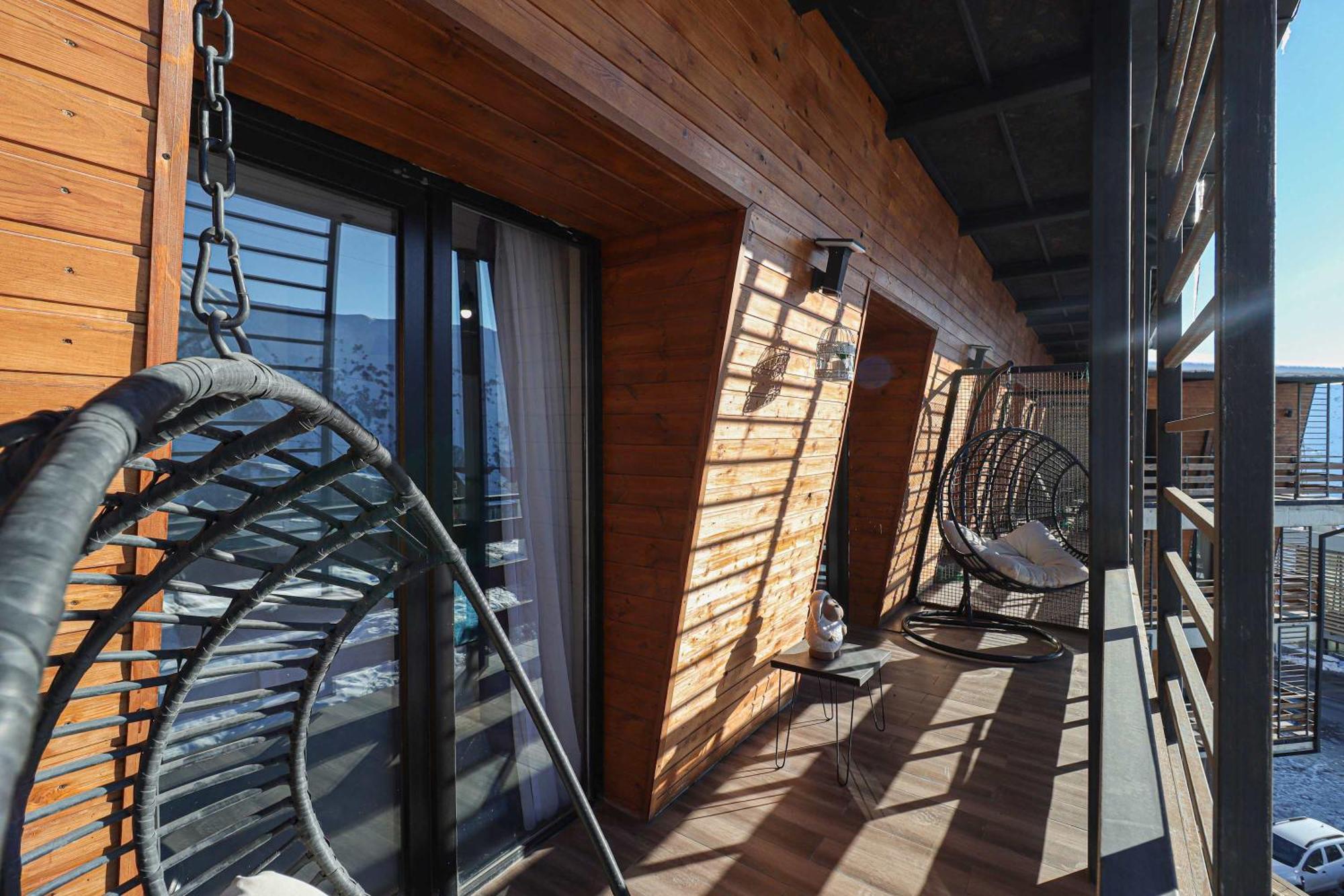 Stylish Studio Apartment With Balcony Goudaouri Extérieur photo