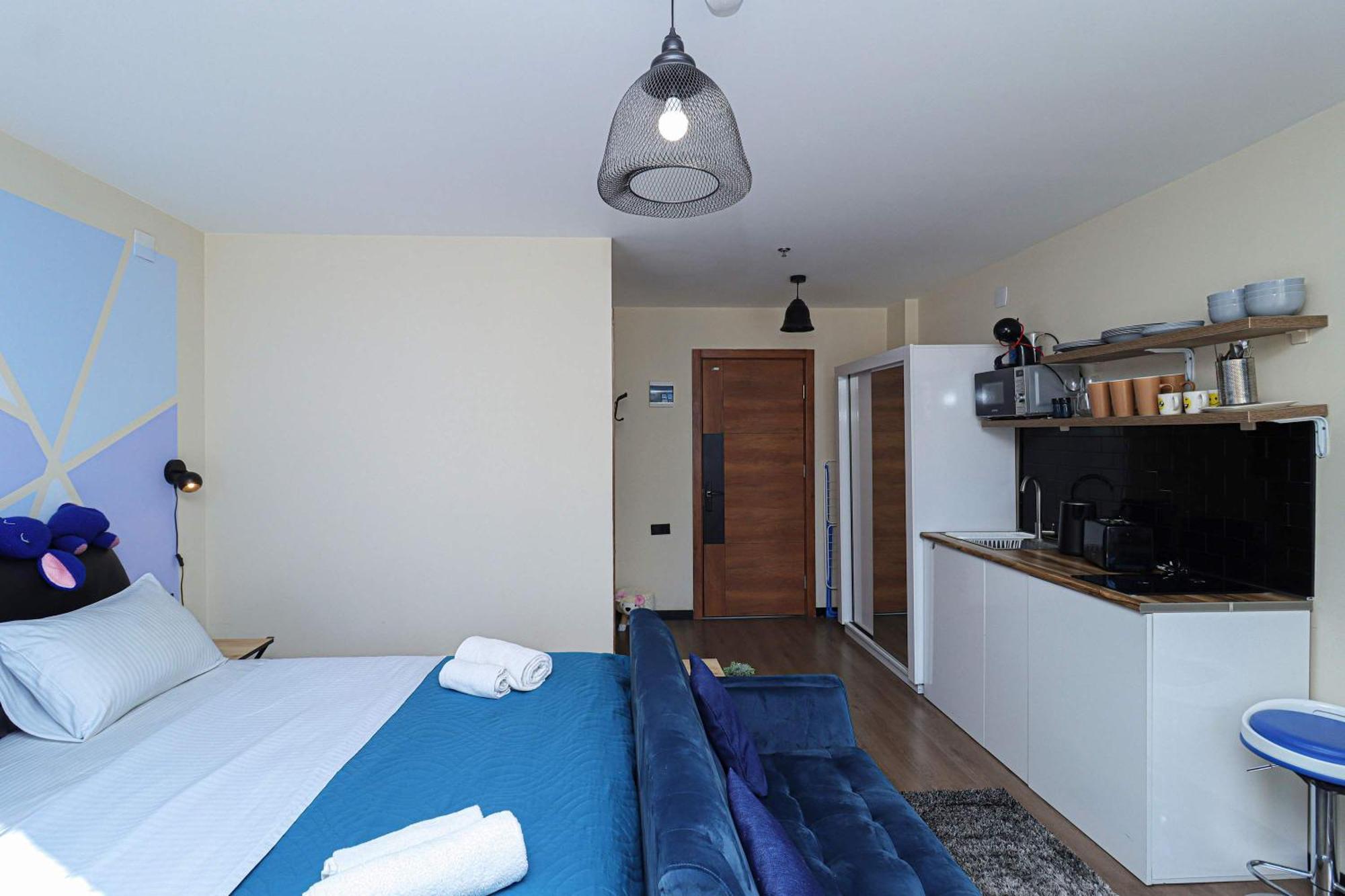 Stylish Studio Apartment With Balcony Goudaouri Extérieur photo